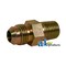 A & I Products Straight Solid Male JIC X Male NPT Adapter 3.75" x4" x2" A-43C28 - alternate 3